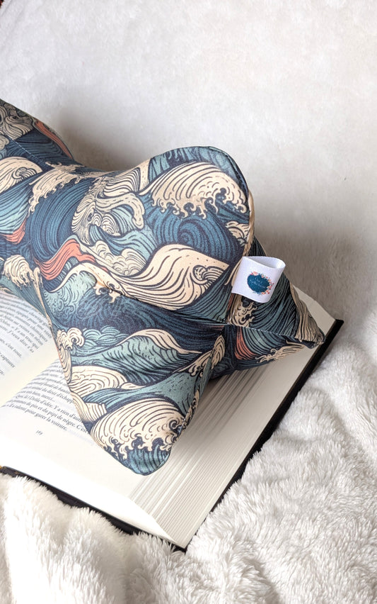 Accessoire de lecture motif hokusai