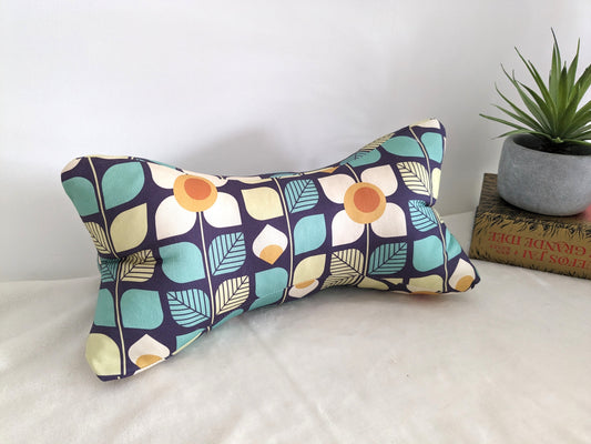 Coussin support livre cadeau lectrice fait main