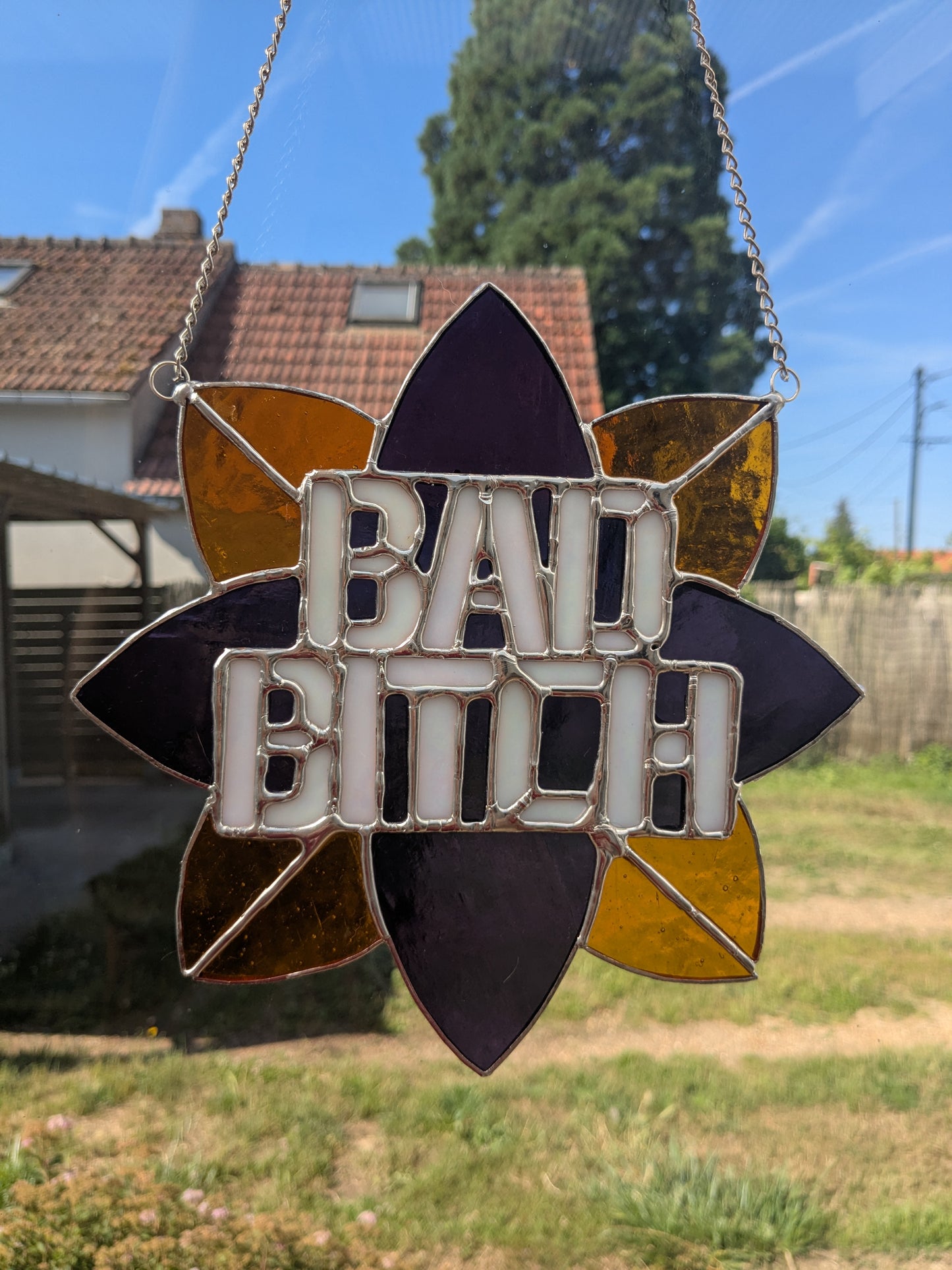 Vitraux sauvages - LANCEMENT BADBITCH - vente et précommande Violet orange