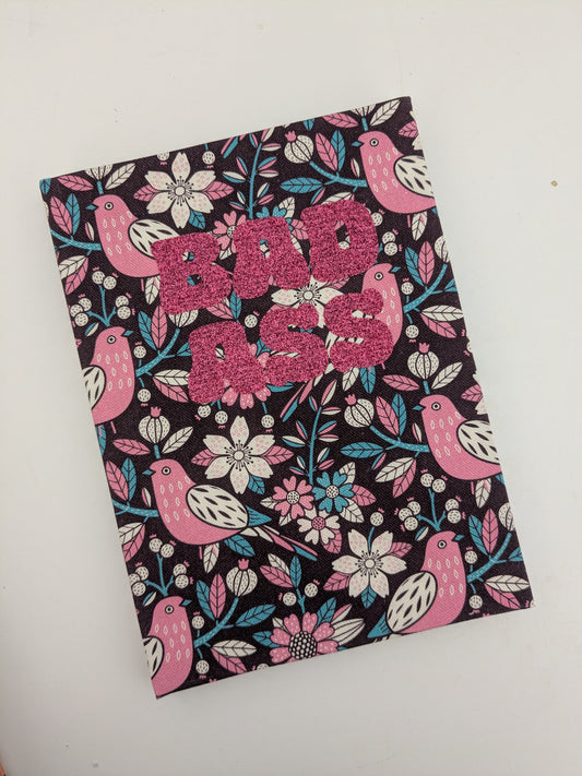 Carnets A5 Féministes reliés à la main paillettes