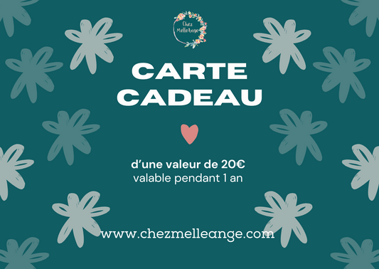 Carte cadeau ChezMelleAnge