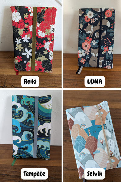 Conseils cachés du libraire Caché - deux choix mystères - un couvre livre.