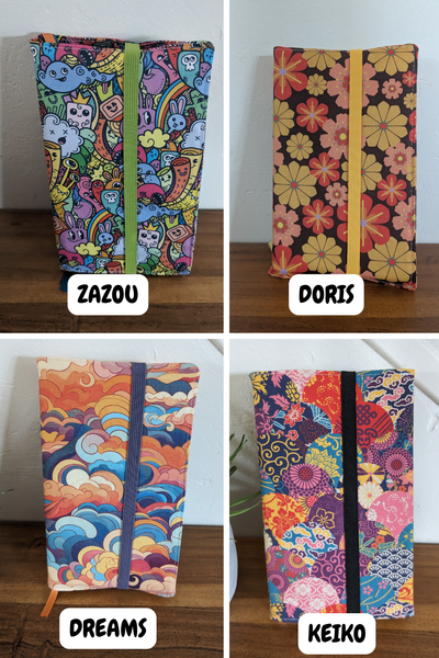 Conseils cachés du libraire Caché - deux choix mystères - un couvre livre.