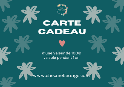 Carte cadeau ChezMelleAnge