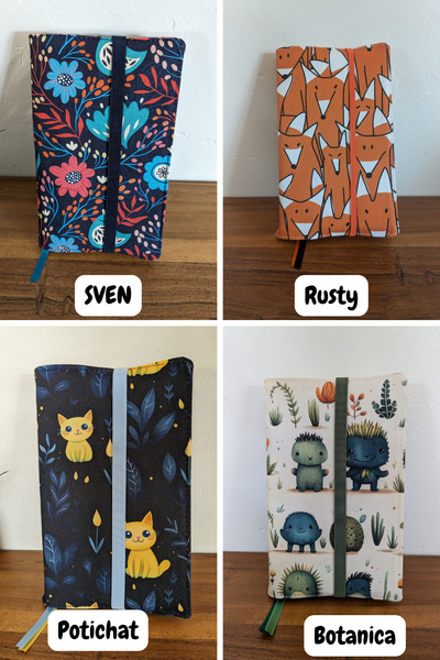 Conseils cachés du libraire Caché - deux choix mystères - un couvre livre.