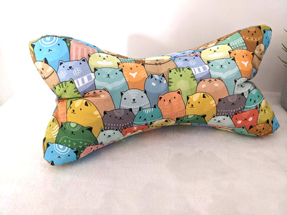 Support livre accessoires motifs chat