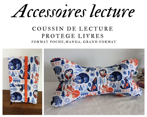 Accessoires de lecture - Coussin de lecture et protège livre ajustable BJORN