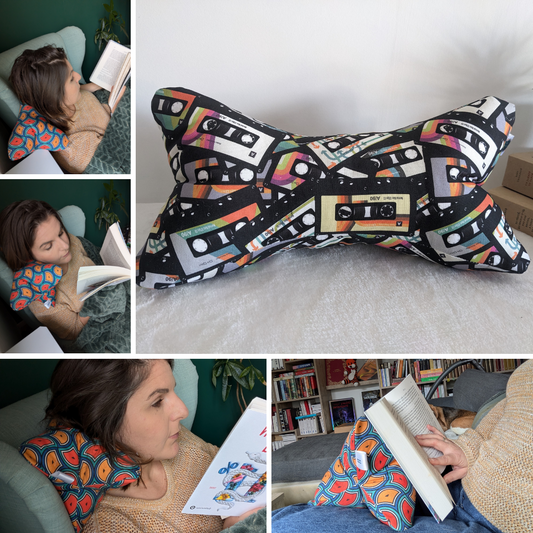 Accessoires de lecture - Coussin de lecture et protège livre ajustable LENNY