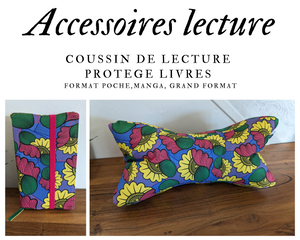 Accessoires de lecture - Coussin de lecture et protège livre ajustable AWA