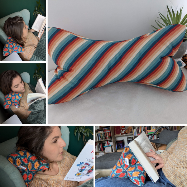 Accessoires de lecture - Coussin de lecture et protège livre ajustable DARYL