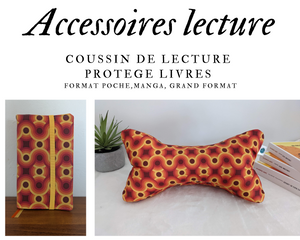 Accessoires de lecture - Coussin de lecture et protège livre ajustable SONNY