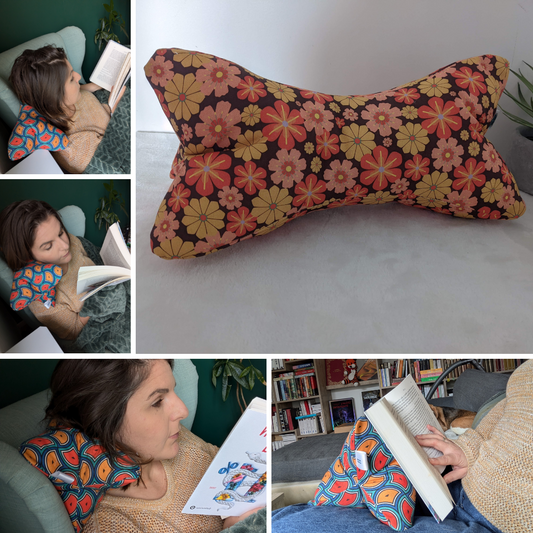 Accessoires de lecture - Coussin de lecture et protège livre ajustable DORIS