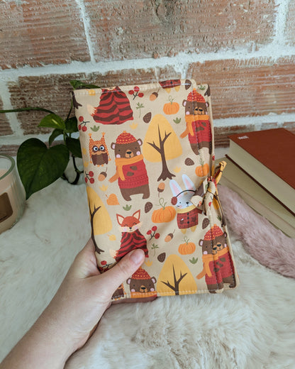 Etui livre ou liseuse automne