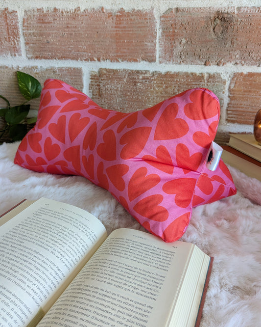 Coussin de lecture allonge