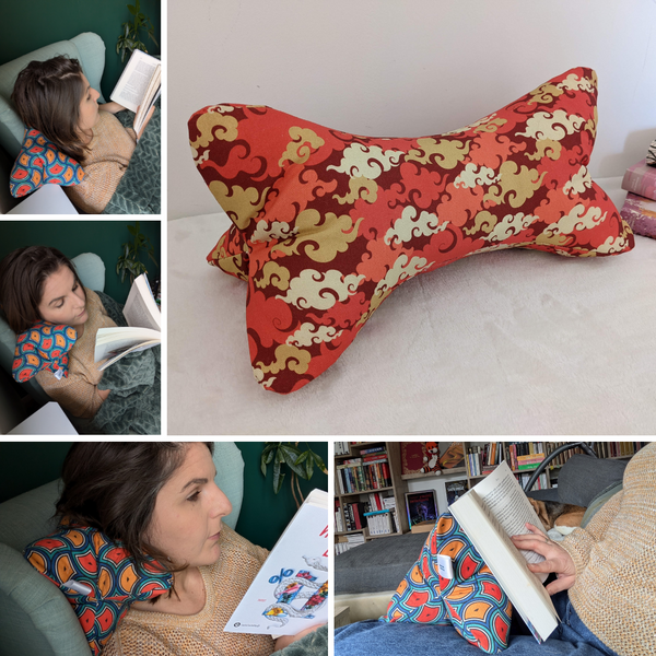 Accessoires de lecture - Coussin de lecture et protège livre ajustable KUMO