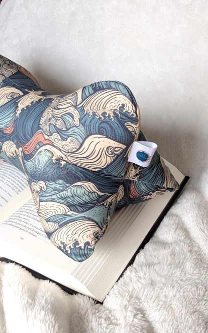 Accessoire de lecture motif hokusai