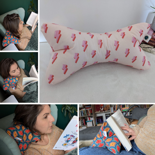Accessoires de lecture - Coussin de lecture et protège livre ajustable VERA