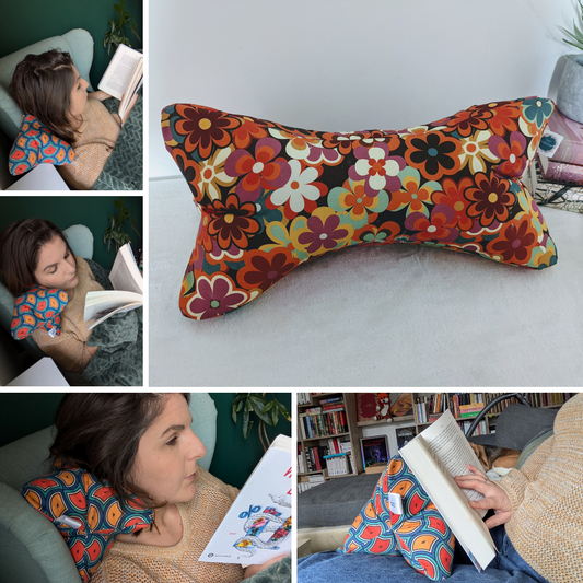 Accessoires de lecture - Coussin de lecture et protège livre ajustable GROOVY