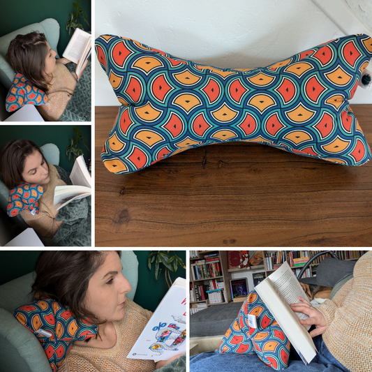 Accessoires de lecture - Coussin de lecture et protège livre ajustable MAYA