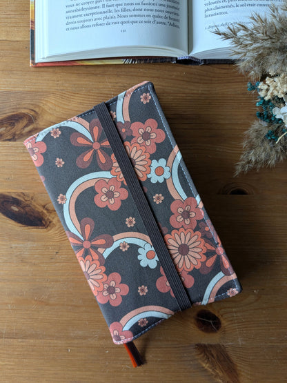 couvre livre en tissu artisanal français