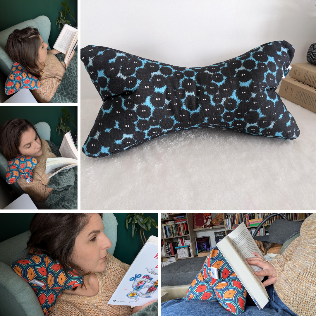 Accessoires de lecture - Coussin de lecture et protège livre ajustable KURO