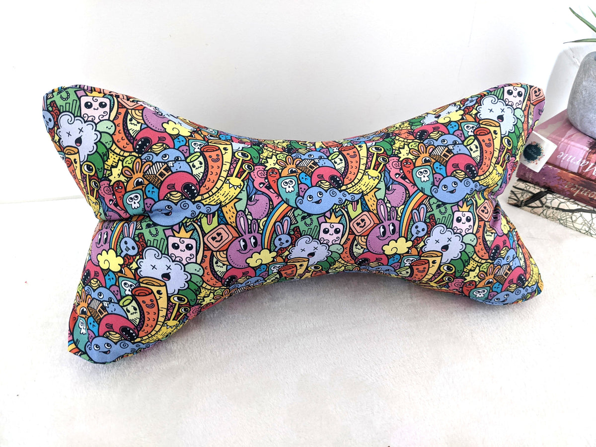 Coussin de lecture motif cartoon