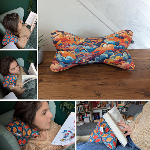 Accessoires de lecture - Coussin de lecture et protège livre ajustable DREAMS