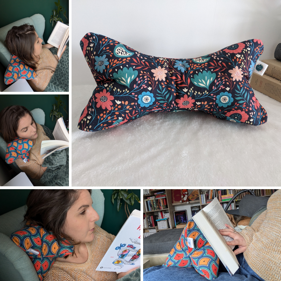 Accessoires de lecture - Coussin de lecture et protège livre ajustable SVEN