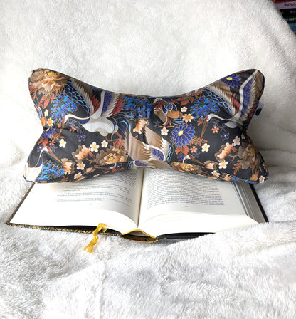 COussin de lecture style japonais grues