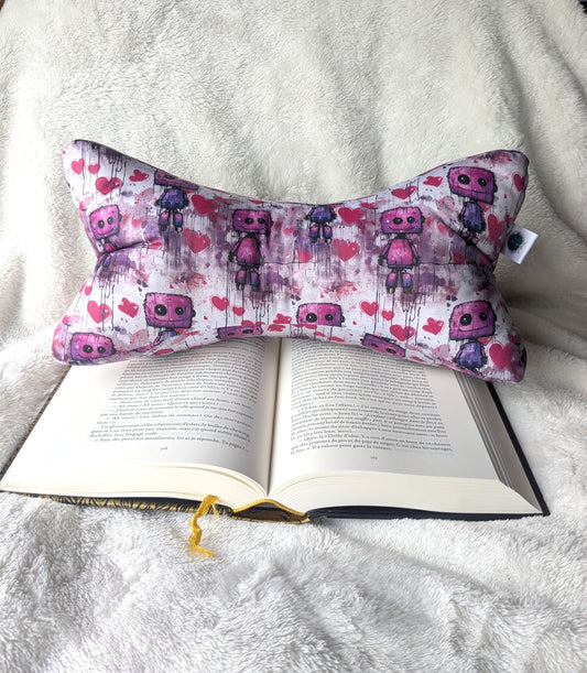 Os de lecture en coton BIO rose