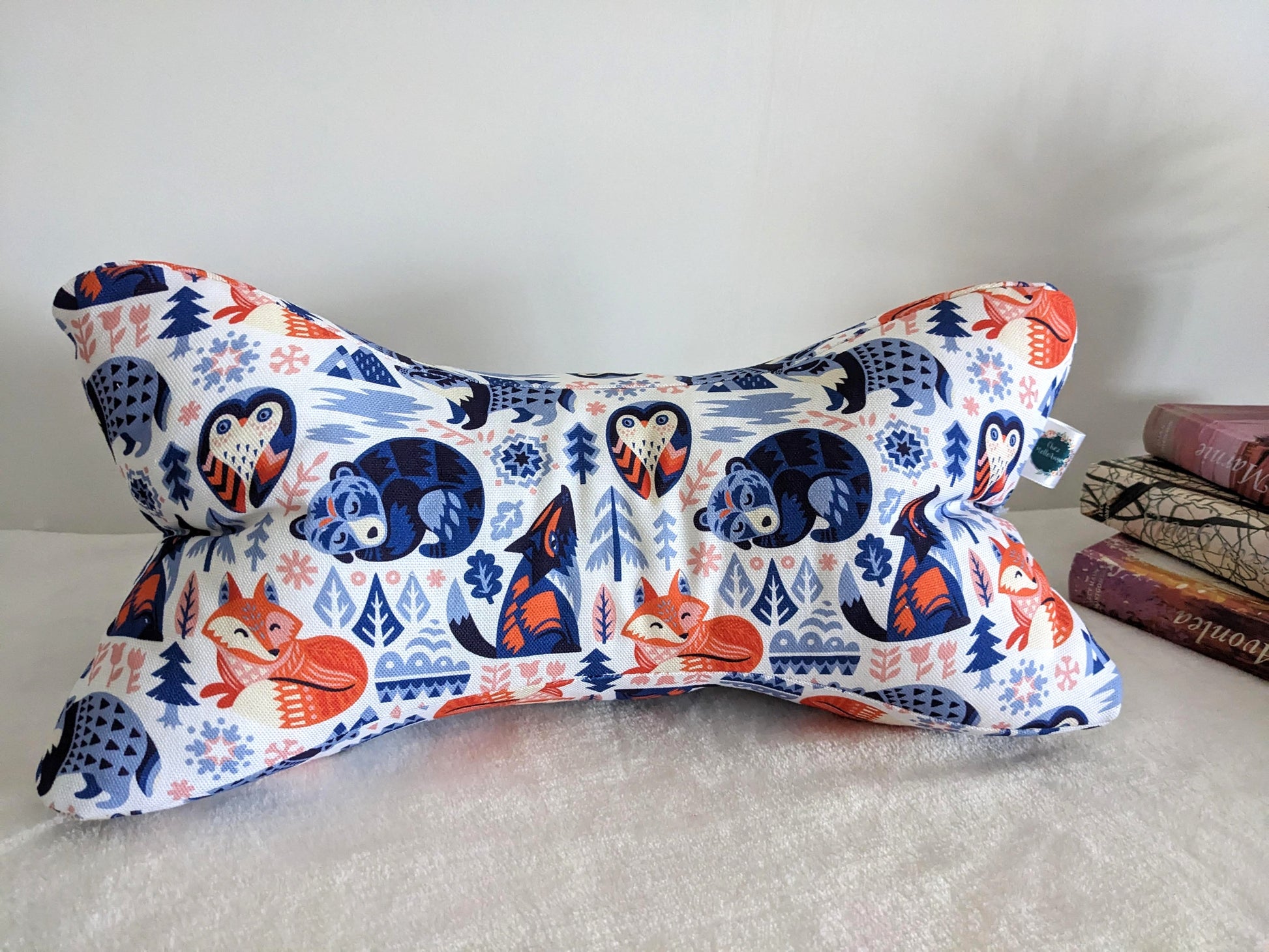 Os coussin de lecture pour confort cervicales ou support livre