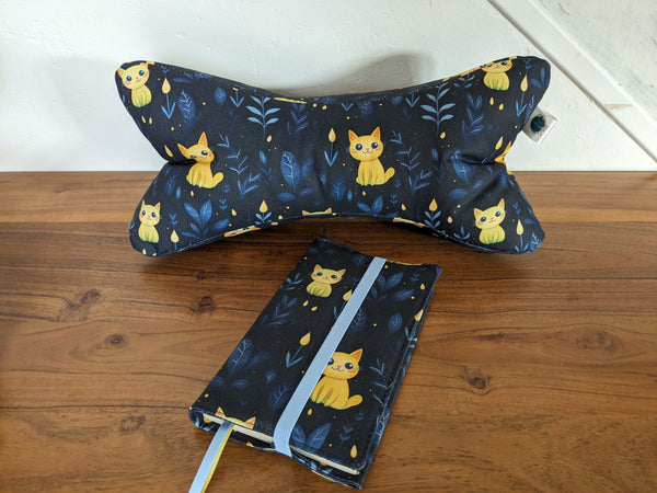 Accessoires de lecture - Coussin de lecture et protège livre ajustable LUMI