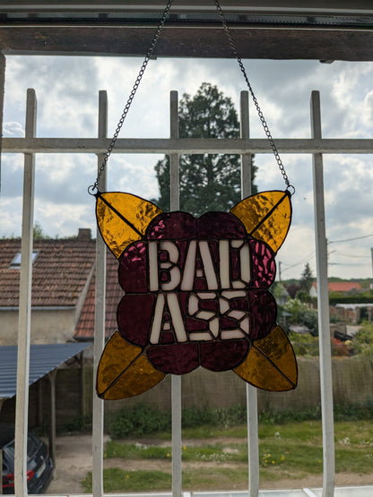 Vitraux sauvages - PRECOMMANDE - BADASS Prune ambre