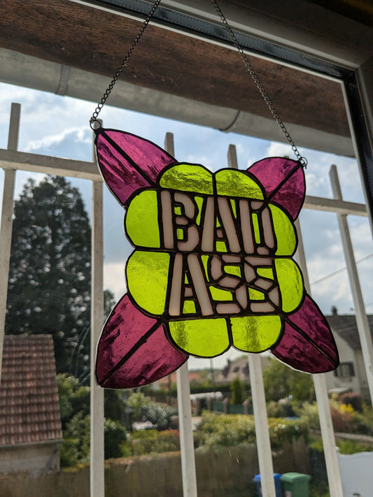 Vitraux sauvages - PRECOMMANDE - BADASS Vert Prune