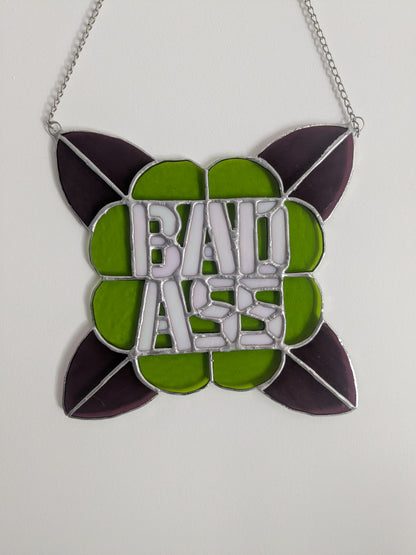 Vitraux sauvages - PRECOMMANDE - BADASS Vert Prune