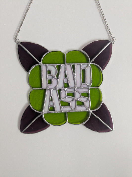 Vitraux sauvages - PRECOMMANDE - BADASS Vert Prune
