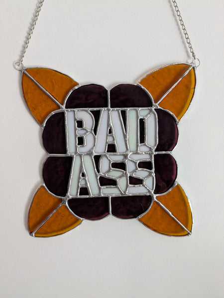 Vitraux sauvages - offre de lancement - BADASS Prune ambre