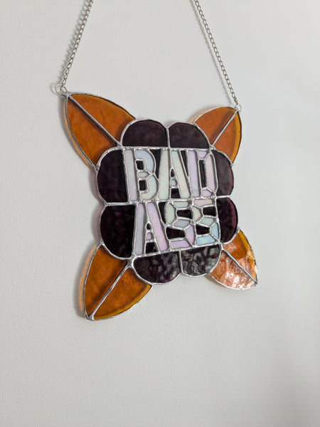 Vitraux sauvages - offre de lancement - BADASS Prune ambre