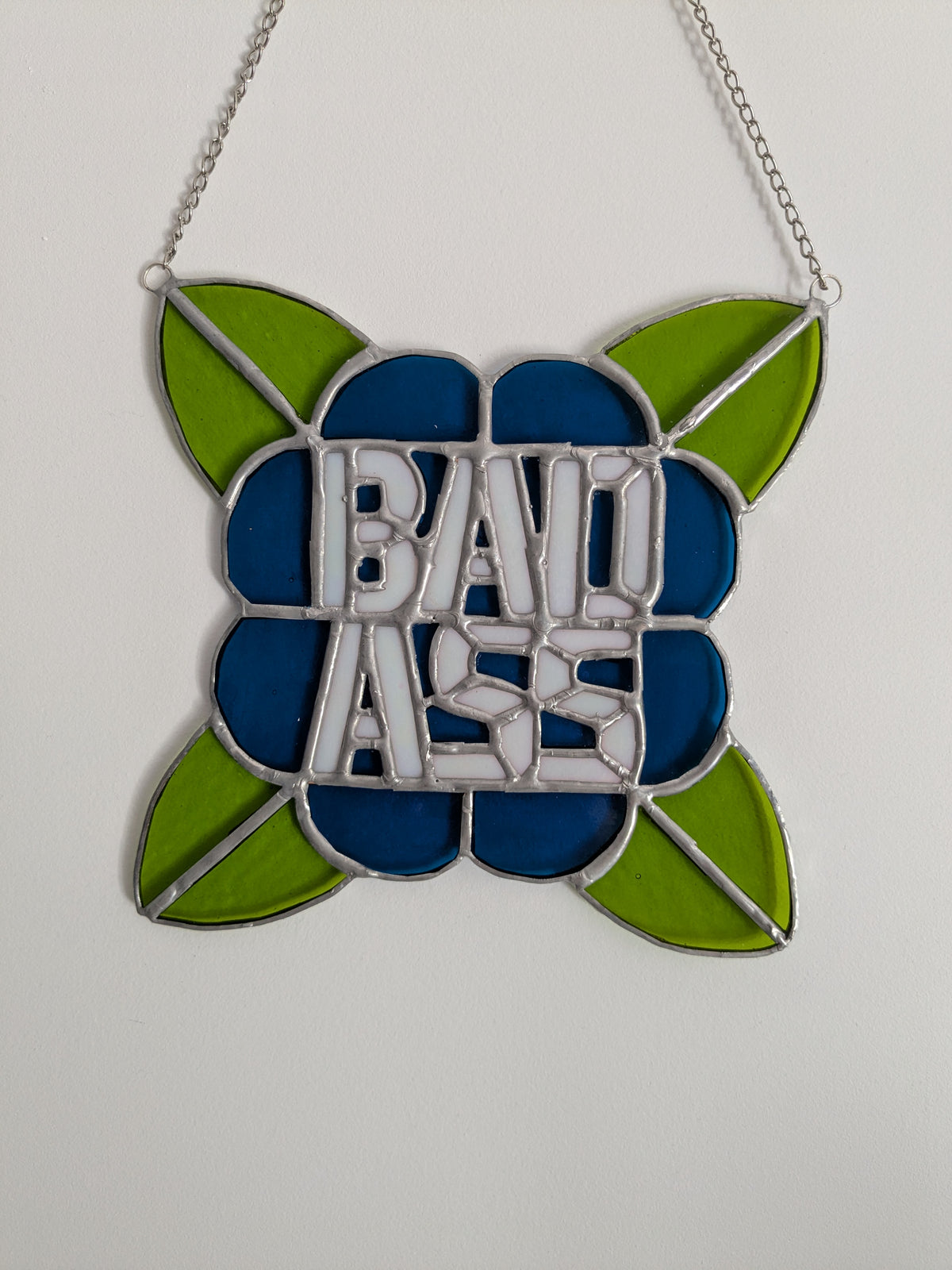 Vitraux sauvages - PRECOMMANDE - BADASS bleu vert