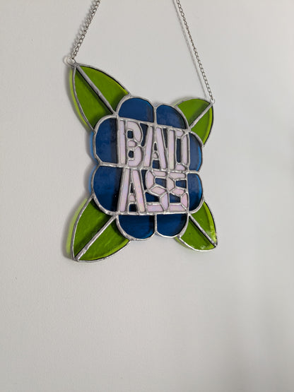 Vitraux sauvages - PRECOMMANDE - BADASS bleu vert