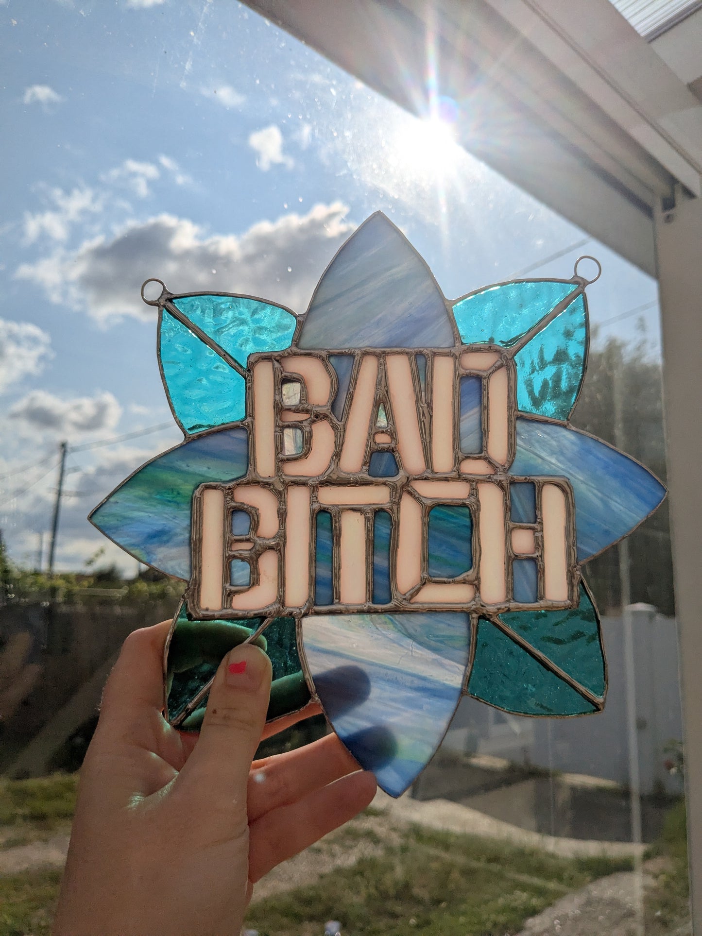 Vitraux sauvages - LANCEMENT BADBITCH - vente et précommande bleu
