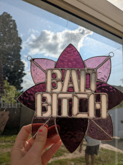 Vitraux sauvages - LANCEMENT BADBITCH - vente et précommande Rose prune
