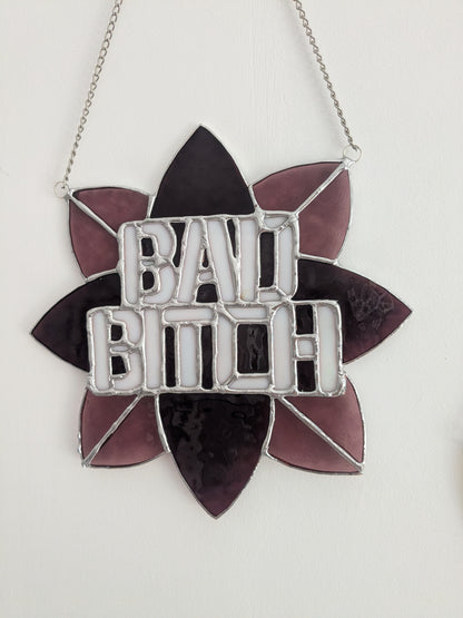 Vitraux sauvages - LANCEMENT BADBITCH - vente et précommande Rose prune