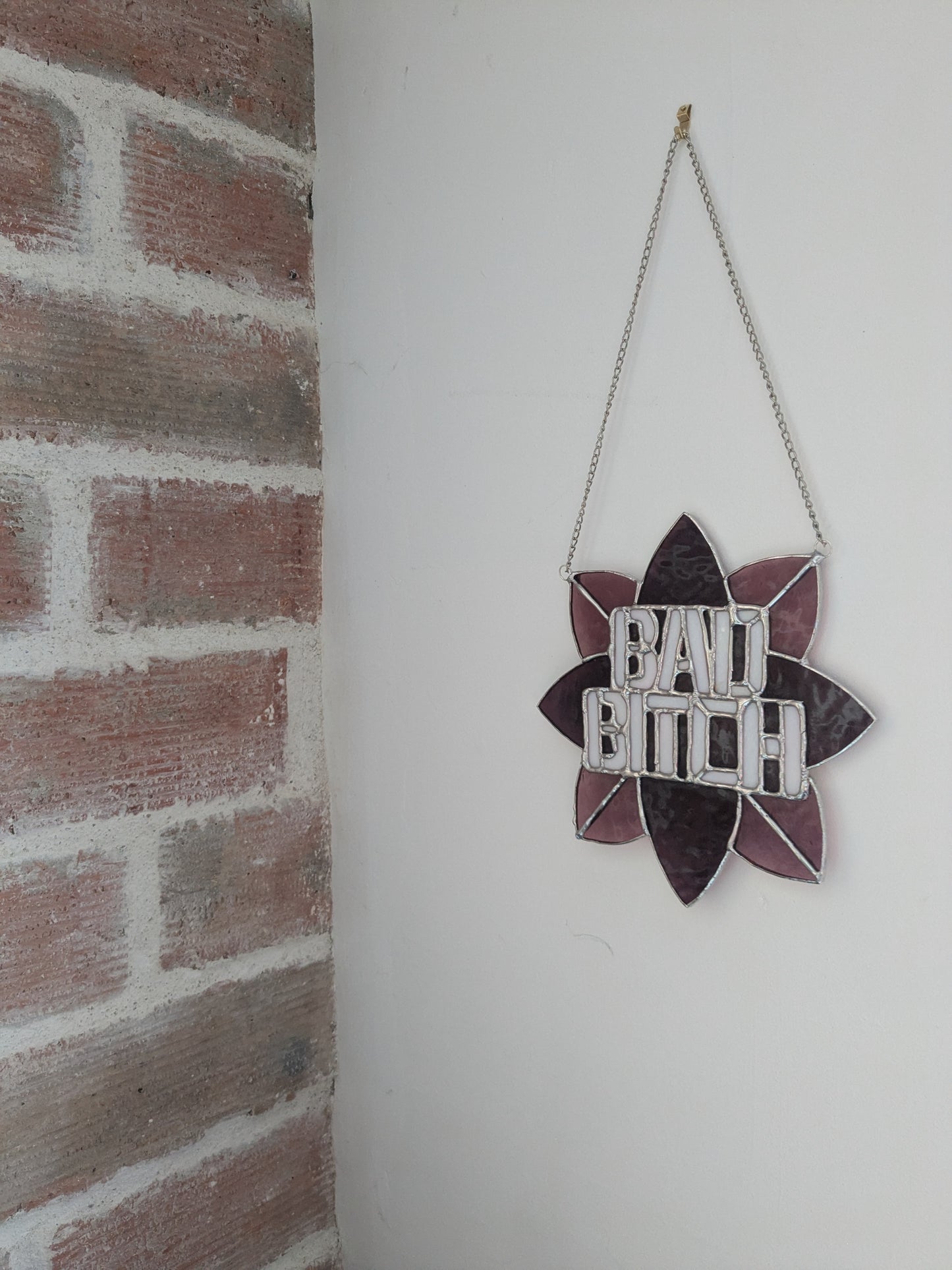 Vitraux sauvages - LANCEMENT BADBITCH - vente et précommande Rose prune