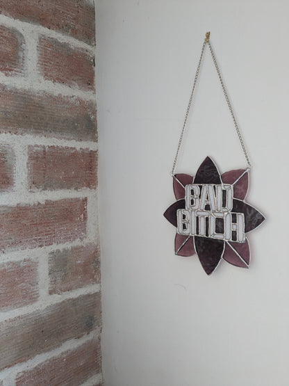 Vitraux sauvages - LANCEMENT BADBITCH - vente et précommande Rose prune