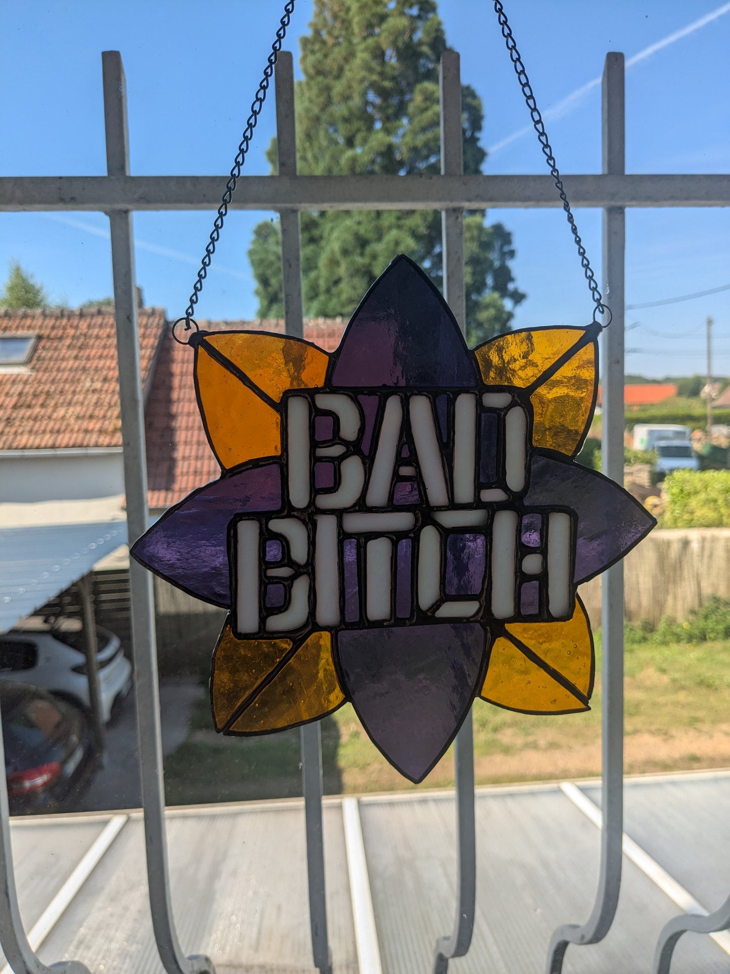 Vitraux sauvages - LANCEMENT BADBITCH - vente et précommande Violet orange