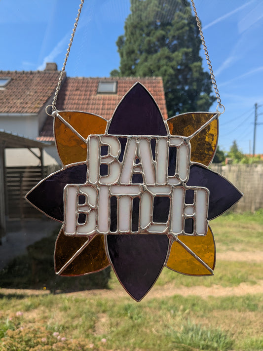 Vitraux sauvages - LANCEMENT BADBITCH - vente et précommande Violet orange