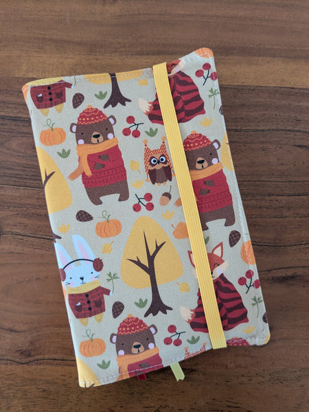 Coussin de lecture & Protège-livre ajustable AUBORIA – Motif  | Fait main