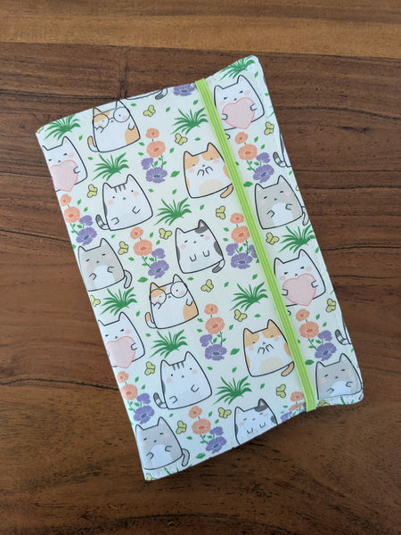 Coussin de lecture & Protège-livre ajustable – Motif PAPOYE | Fait main