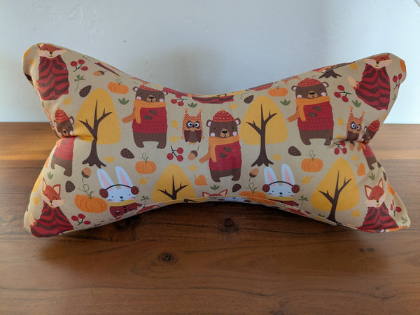 Coussin de lecture & Protège-livre ajustable AUBORIA – Motif  | Fait main